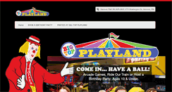 Desktop Screenshot of bigtopplayland.com